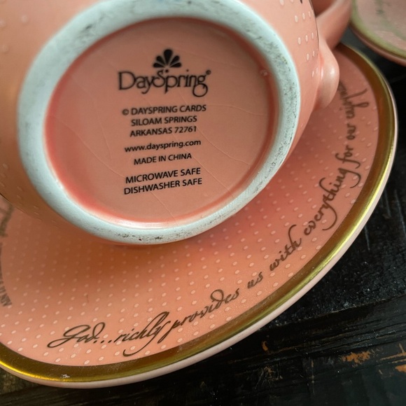 Daysprings set of 2 cup/saucer - Picture 5 of 6
